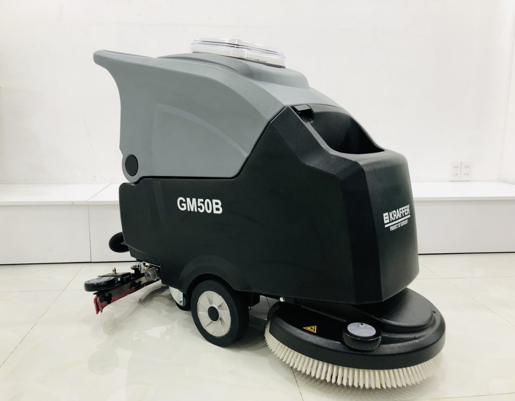 Máy chà sàn liên hợp dùng bình ắc quy Kraffer GM50B