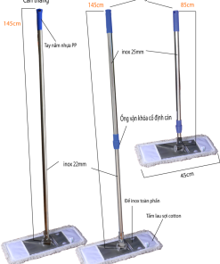 CÂY LAU INOX CÔNG NGHIỆP COTTON