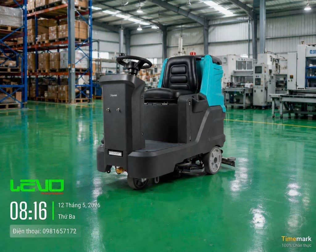 Máy chà sàn liên hợp công nghiệp ngồi lái Amtek AT860